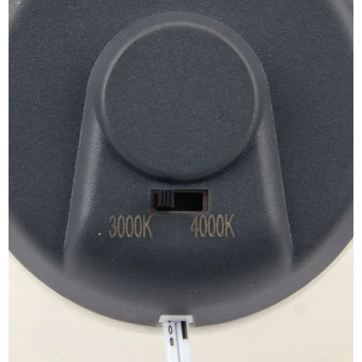 Spot Encastré Riva Cct 3000/4000K Ip20, Ø113Mm, Blanc, Led 9,5W 60° 880Lm, Dim
