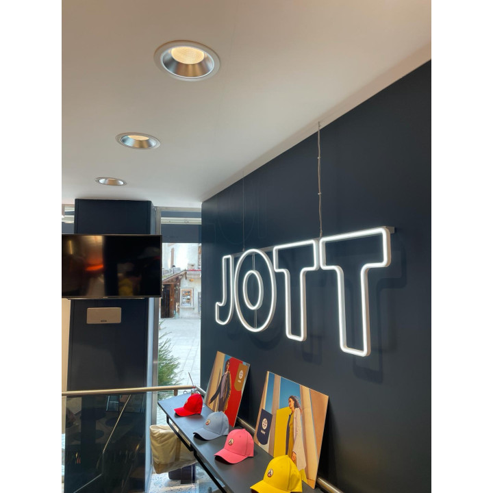 Encastré Riva Cct 3000/4000K Ip20, Ø113Mm, Blanc, Led 9,5W 60° 880Lm, Dim