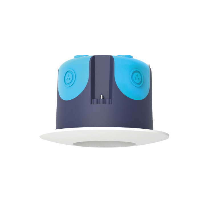 Air Block 2 - Encastré Led Ip65 Recouvrable Re2020, 36° 6W 4000K Blanc