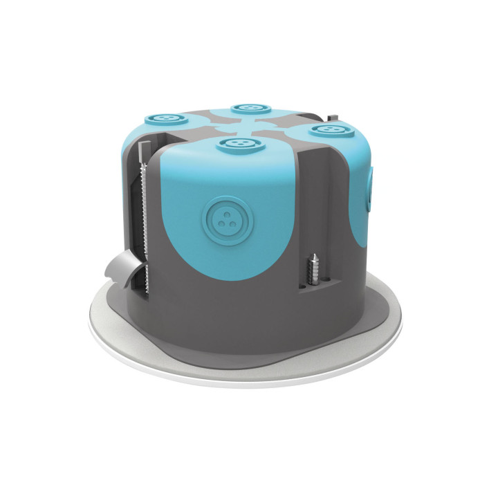 Air Block 2 - Encastré Led Ip65 Recouvrable Re2020, 36° 6W 4000K Blanc