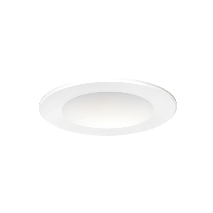 Loki - Encastré Fixe, Blanc, Led 6W 100° 600Lm 3000/4000K Cct