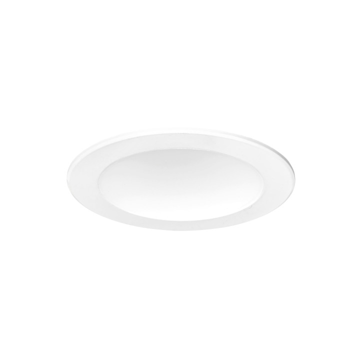 Loki - Encastré Fixe, Blanc, Led 8W 100° 800Lm 3000/4000K Cct