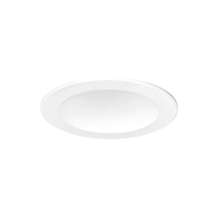 Loki - Downlight Encastré Fixe, Blanc, Led 8W 100° 800Lm 3000/4000K (Cct)