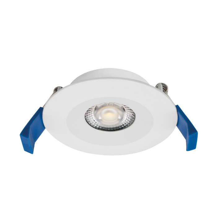Aspen - Encastré Rond, Fixe, Blanc, Led 5,5W 36° 500Lm 3000/4000K Cct