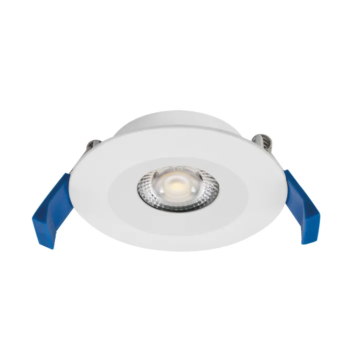 Spot Aspen - Encastré Rond, Fixe, Blanc, Led 5,5W 36° 500Lm 3000/4000K (Cct)
