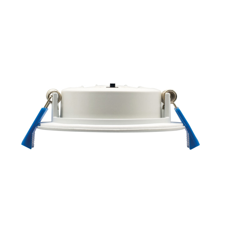 Aspen - Encastré Rond, Fixe, Blanc, Led 5,5W 36° 500Lm 3000/4000K Cct