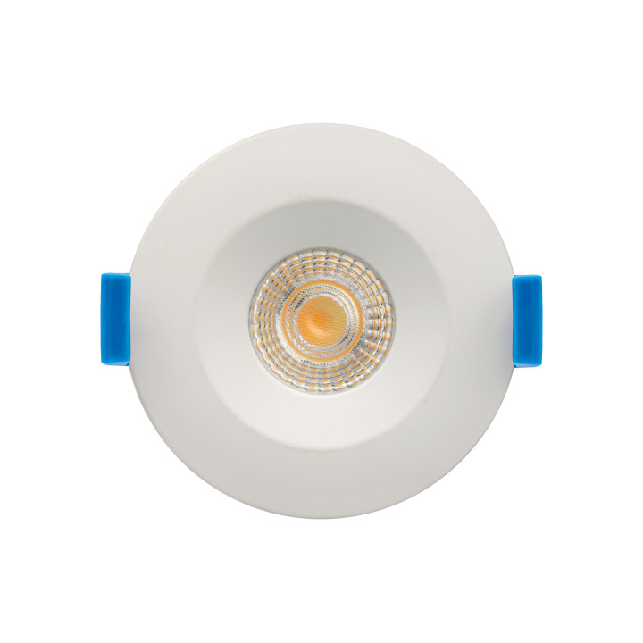 Aspen - Encastré Rond, Fixe, Blanc, Led 5,5W 36° 500Lm 3000/4000K Cct