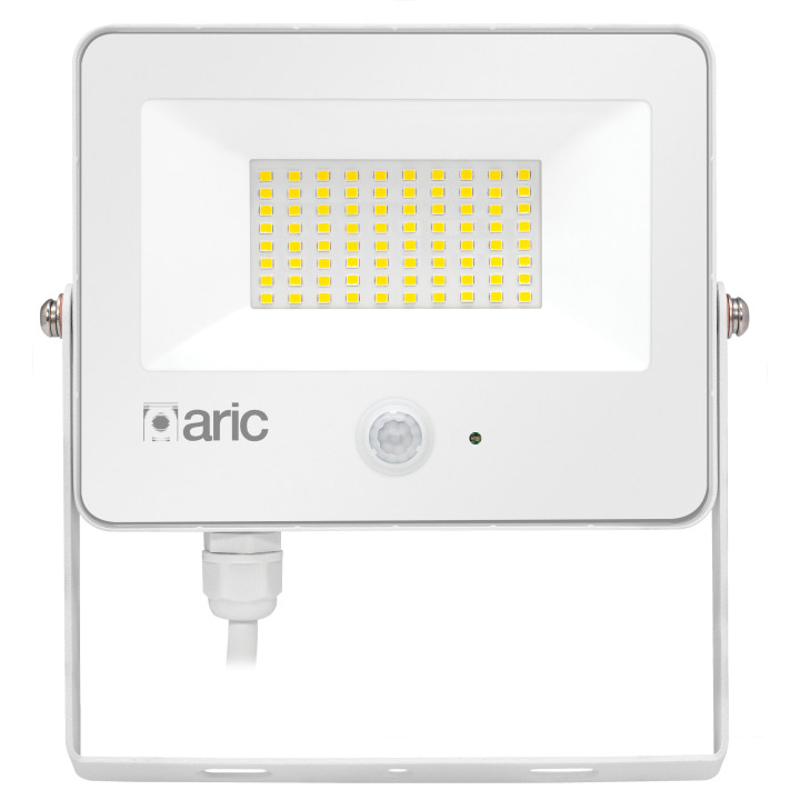 Wink 2 Pir Sensor - Proj Ext Ip65 Ik08, Blanc, Led 110° 50,6W 3000K 5000Lm