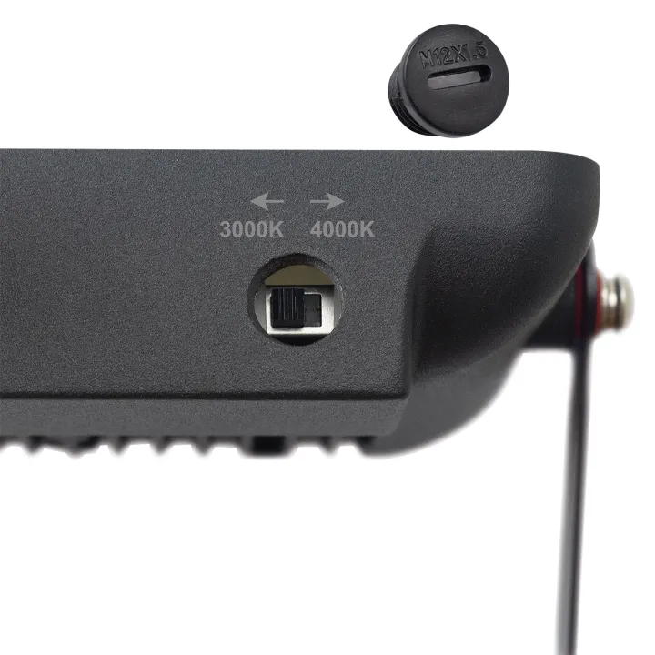Projecteur Extérieur Wink 2 -Proj. Ext. Ip65 Ik08 Noir Led 110° 9,8W Cct 3-4000K 1050Lm,Connect Ip68