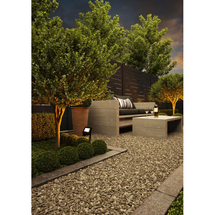 Wink 2 -Proj Ext Ip65 Ik08 Noir Led 110° 9,8W Cct 3-4000K 1050Lm,Connect Ip68