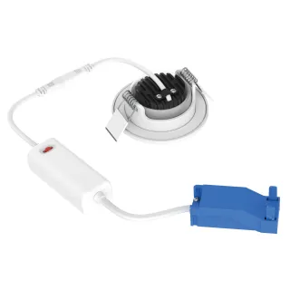 Spot Enc. Basc. Edos Ip65 Re2020 Vol1 Cct 2700-3000-4000K 6W 600Lm Dimmable 50000H