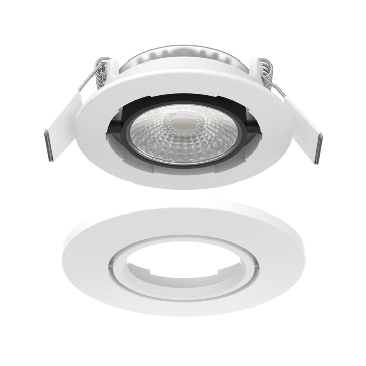 Enc Basc Edo Ip65 Re2020 Vol1 Cct 2700-3000-4000K 6W 600Lm Dimmable 50000H