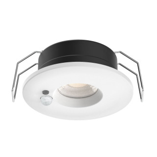 Flint - Enc Ip65 6W 3Cct 560Lm 50° Recouvrable Dimmable Avec Sensor Blanc