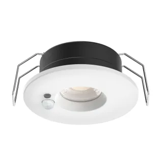 Flint -Spot Encastré Ip65 6W 3Cct 560Lm 50° Recouvrable Dimmable Avec Sensor Blanc