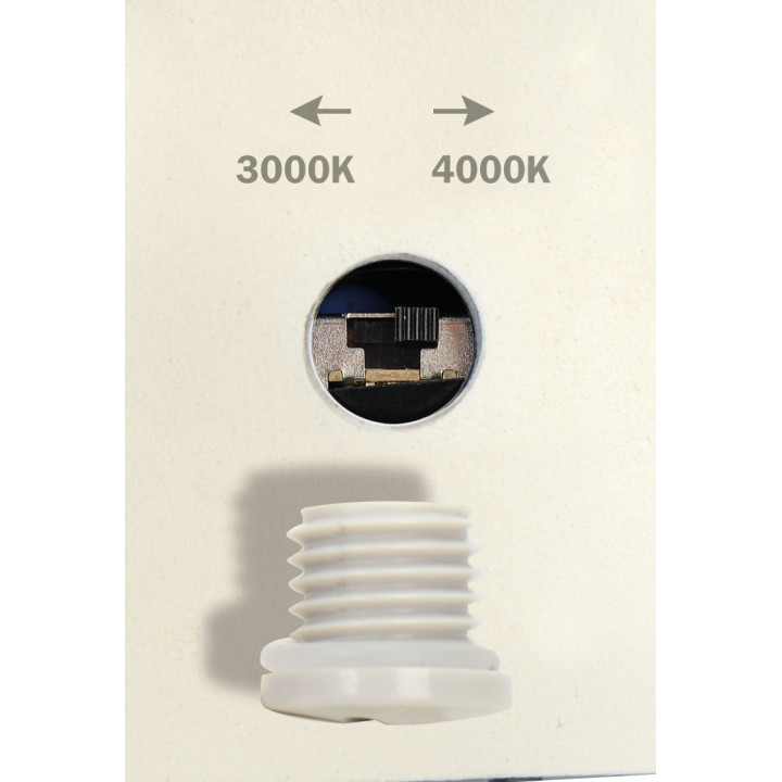 Dium Cct Projecteur Led Basculant Cct 3000/4000K 18,9W 2450Lm 35000H Asymétrique