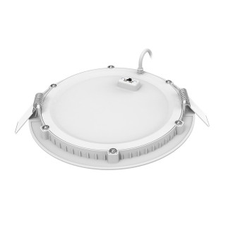 Downlight Flat Cct Rond Fixe Blanc 110° Led 13W 1300Lm 2700/3000/4000K