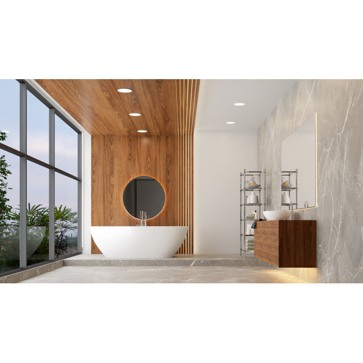 Ledium 25 - Downlight Ip20/44, Rond, Fixe, 110°, Led Intég. 25W 4000K 2000Lm