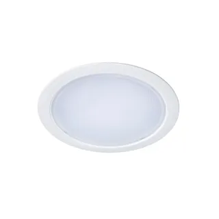 Ledium 15 - Plafonnier Downlight Ip20/44, Rond, Fixe, 110°, Led Intég. 15W 4000K 1200Lm