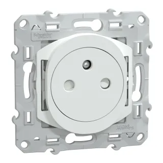 Ovalis - Lot De 108 2P+T Affleurantes S320052 - 16A - Blanc - Ss Emballage Unit