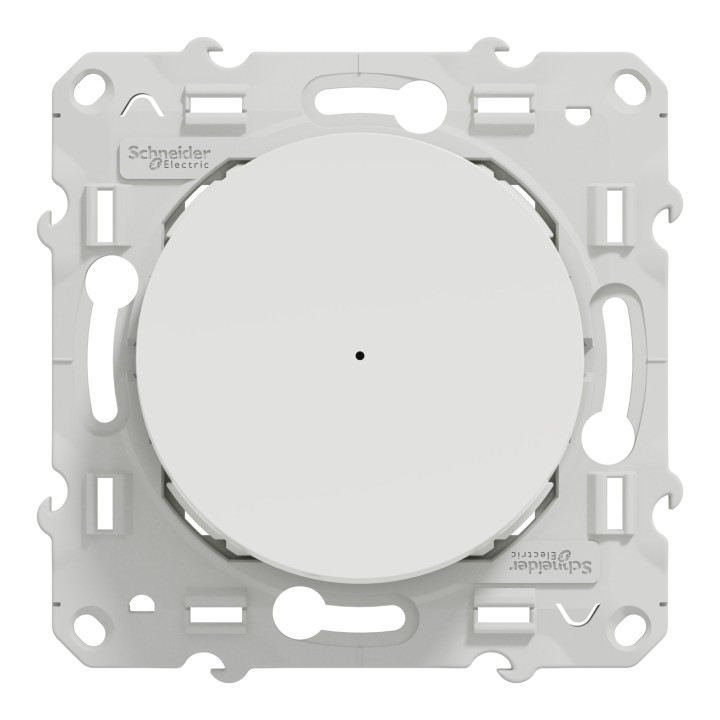 Wiser Odace - Bouton Poussoir - 10A - Zigbee - Blanc