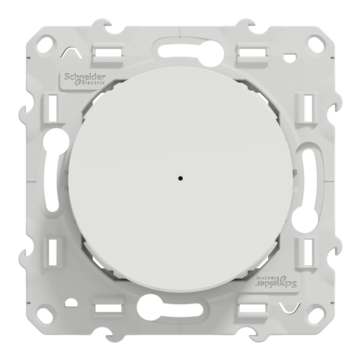 Wiser Odace - Bouton Poussoir - 10A - Zigbee - Blanc