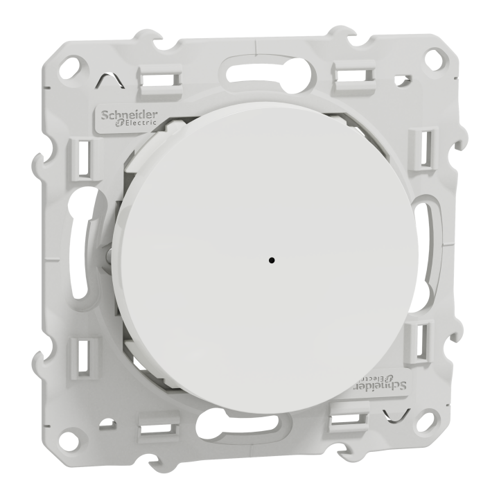 Wiser Odace - Bouton Poussoir - 10A - Zigbee - Blanc