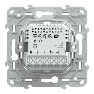 Wiser Ovalis - Interrupteur Volet-Roulant - 4A - Zigbee - Blanc