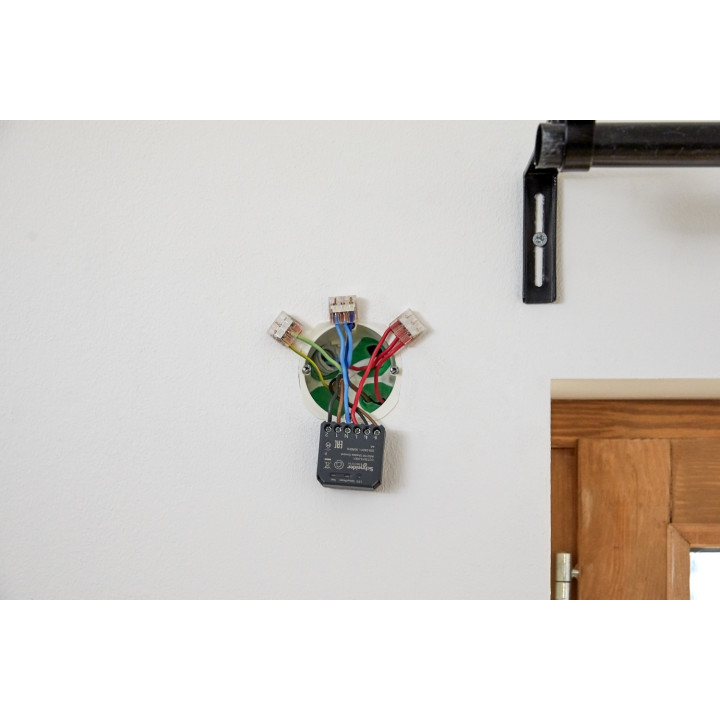 Wiser Ovalis - Interrupteur Volet-Roulant - 4A - Zigbee - Blanc