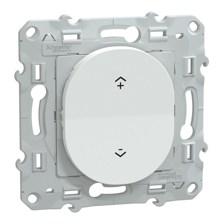 Wiser Ovalis - Interrupteur Centralisé Sans Fil 2 Ou 4 Bp - Blanc