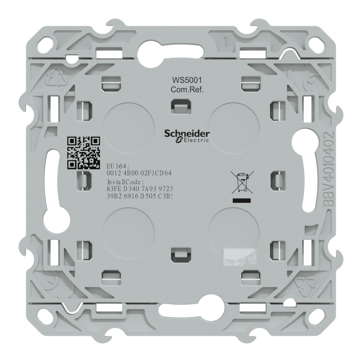 Wiser Ovalis - Interrupteur Centralisé Sans Fil 2 Ou 4 Bp - Blanc