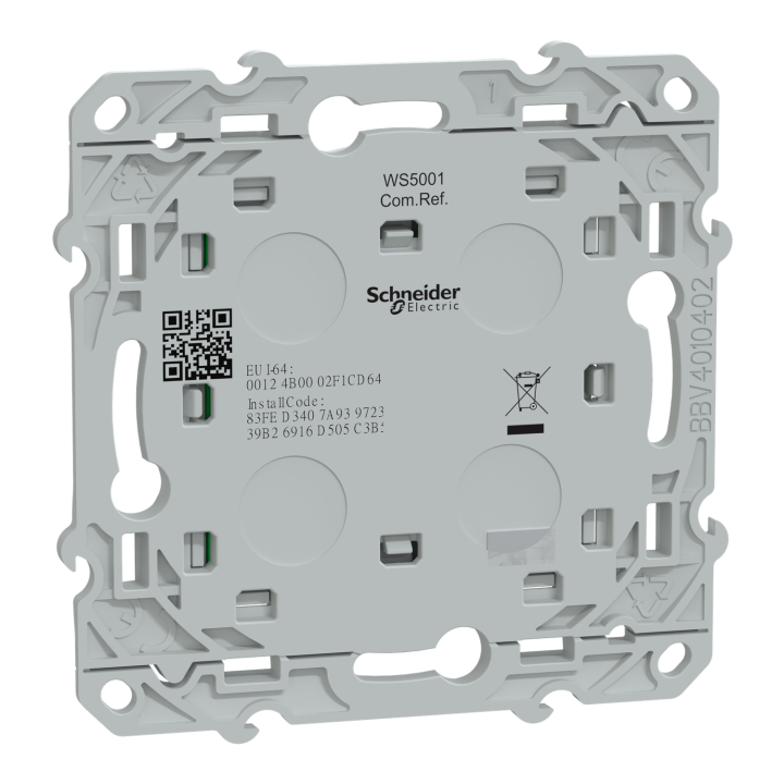 Wiser Ovalis - Interrupteur Centralisé Sans Fil 2 Ou 4 Bp - Blanc