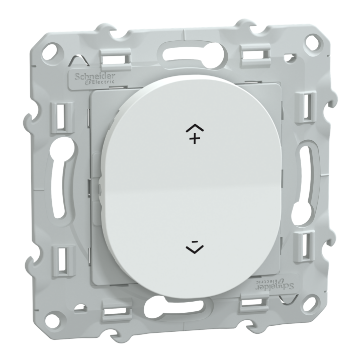 Wiser Ovalis - Interrupteur Centralisé Sans Fil 2 Ou 4 Bp - Blanc