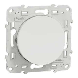 Odace - Va-Et-Vient Lumineux Ou Témoin - Blanc - 10A - Led Orange 1,5Ma