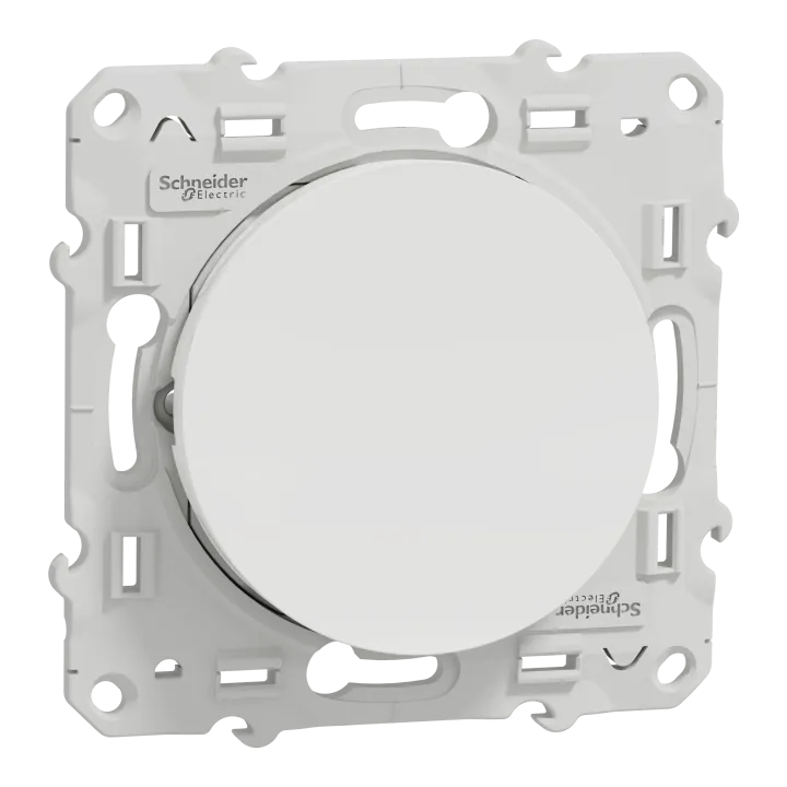 Odace - Va-Et-Vient Lumineux Ou Témoin - Blanc - 10A - Led Orange 1,5Ma