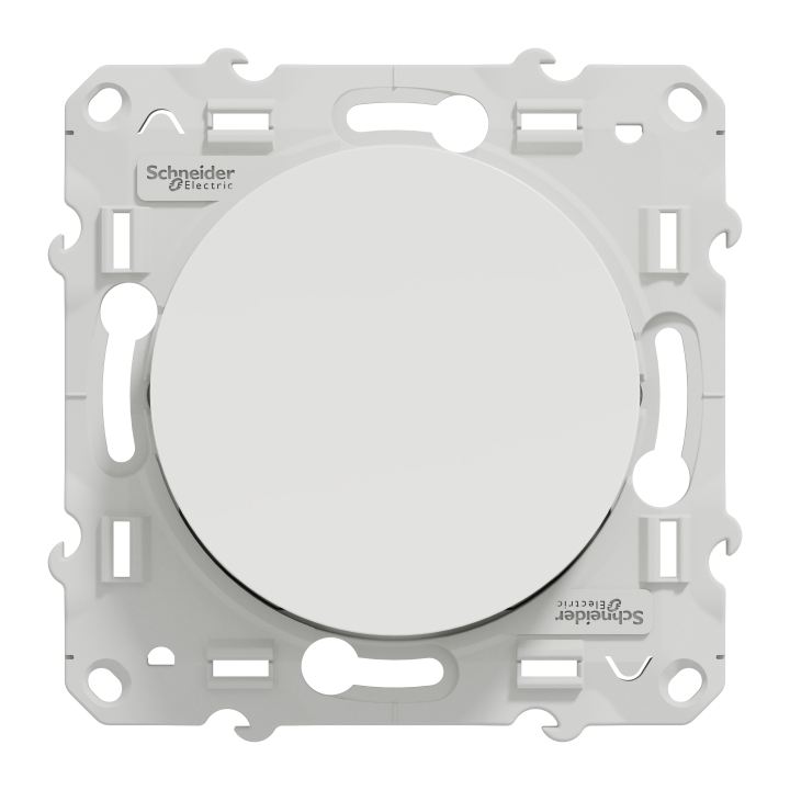 Odace - va-et-vient lumineux ou témoin - blanc - 10A - LED orange 1,5mA