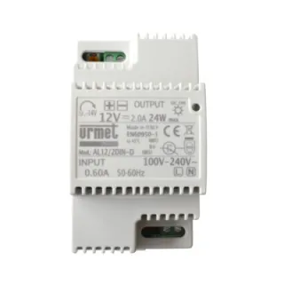 Alimentation Régulée 12Vcc 2A, Réglable 12-14V, 3 Modules, Voyant Secteur
