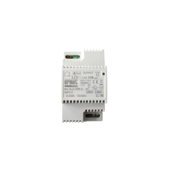 Alimentation Régulée 12Vcc 2A, Réglable 12-14V, 3 Modules, Voyant Secteur