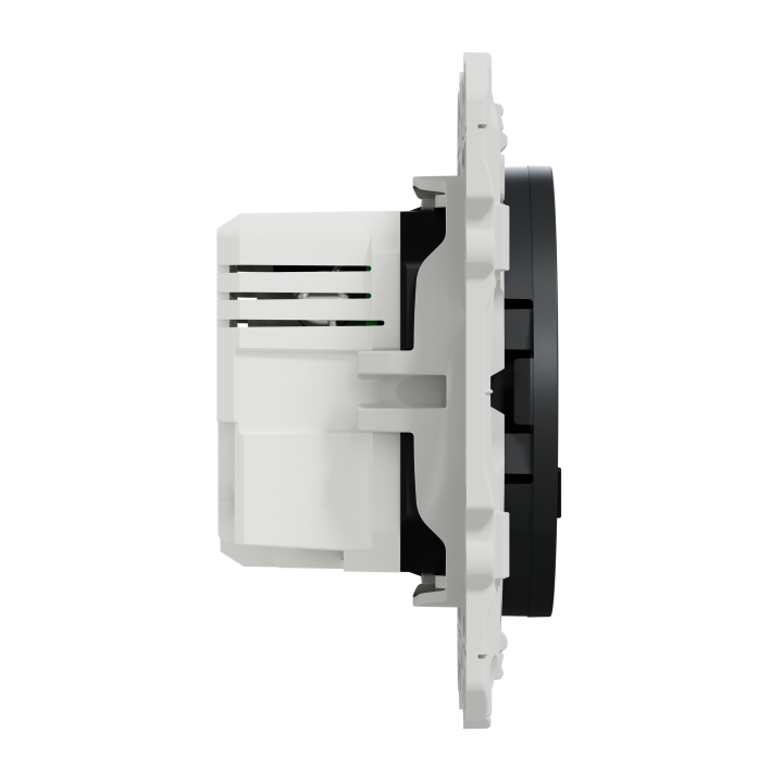 Odace - Prise Usb Double - Type A+C - Anthracite - 5 Vcc - 2,4A