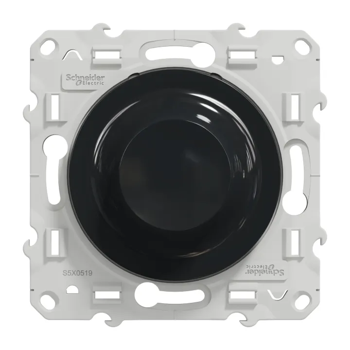 Odace - Variateur De Lumière Universel En 2 Ou 3 Fils 3W-100W(Led) - Anthracite