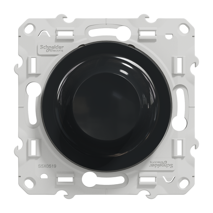 Odace - variateur de lumière universel en 2 ou 3 fils 3W-100W(LED) - anthracite