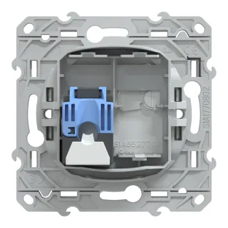 Ovalis - Prise Rj45 Cat.6 Stp - Grade 2Tv Min À Grade 3Tv (+ Multimédia)- Blanc