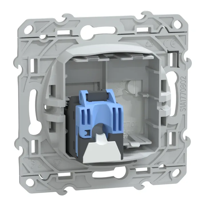 Ovalis - Prise Rj45 Cat.6 Stp - Grade 2Tv Min À Grade 3Tv (+ Multimédia)- Blanc
