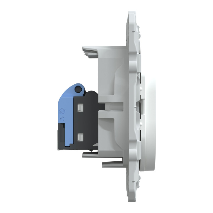 Ovalis - Prise Rj45 Cat.6 Stp - Grade 2Tv Min À Grade 3Tv (+ Multimédia)- Blanc