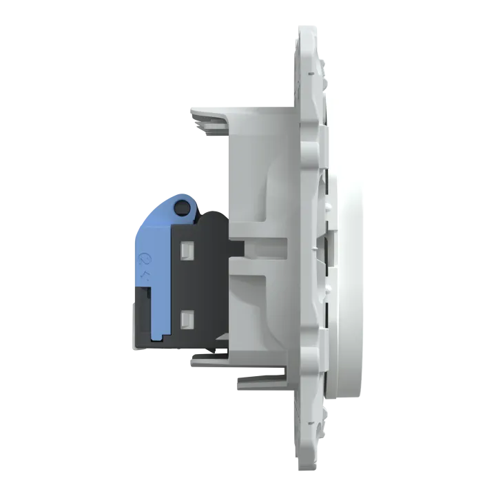 Ovalis - Prise Rj45 Cat.6 Stp - Grade 2Tv Min À Grade 3Tv (+ Multimédia)- Blanc