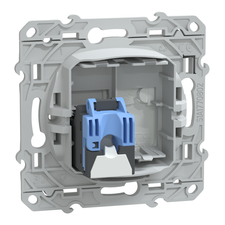 Ovalis - Prise Rj45 Cat.6 Stp - Grade 2Tv Min À Grade 3Tv (+ Multimédia)- Blanc