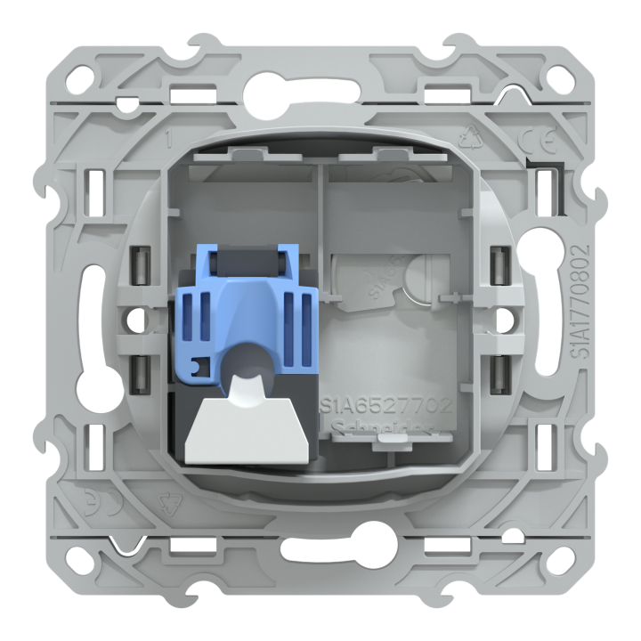 Ovalis - Prise Rj45 Cat.6 Stp - Grade 2Tv Min À Grade 3Tv (+ Multimédia)- Blanc