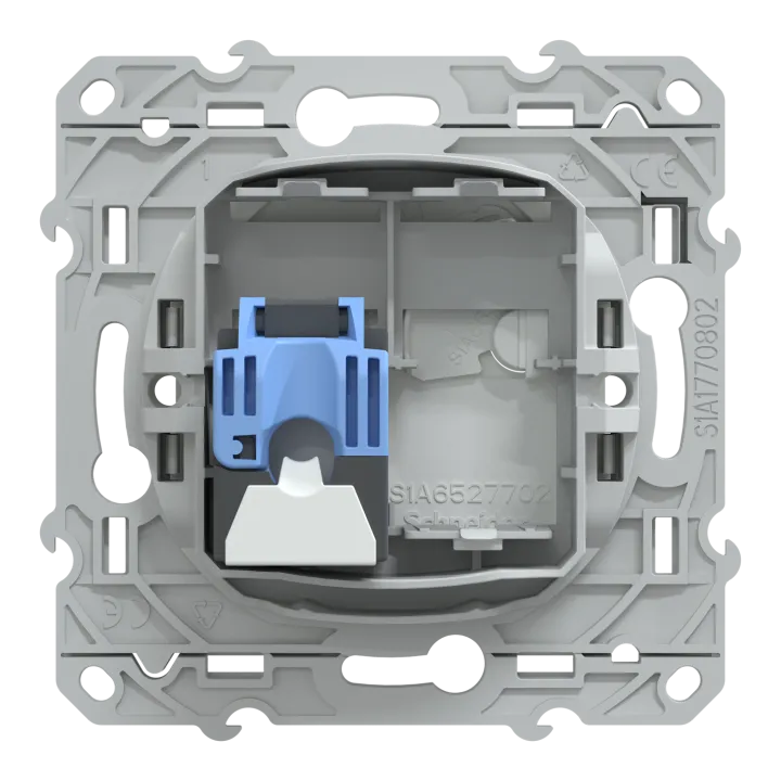 Ovalis - Prise Rj45 Cat.6 Stp - Grade 2Tv Min À Grade 3Tv (+ Multimédia)- Blanc