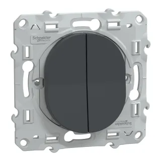 Ovalis - Double Va Et Vient - 10Ax - Anthracite