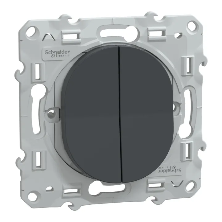 Ovalis - Double Va Et Vient - 10Ax - Anthracite