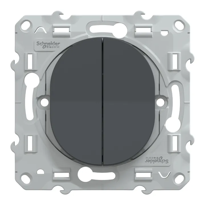 Ovalis - Double Va Et Vient - 10Ax - Anthracite